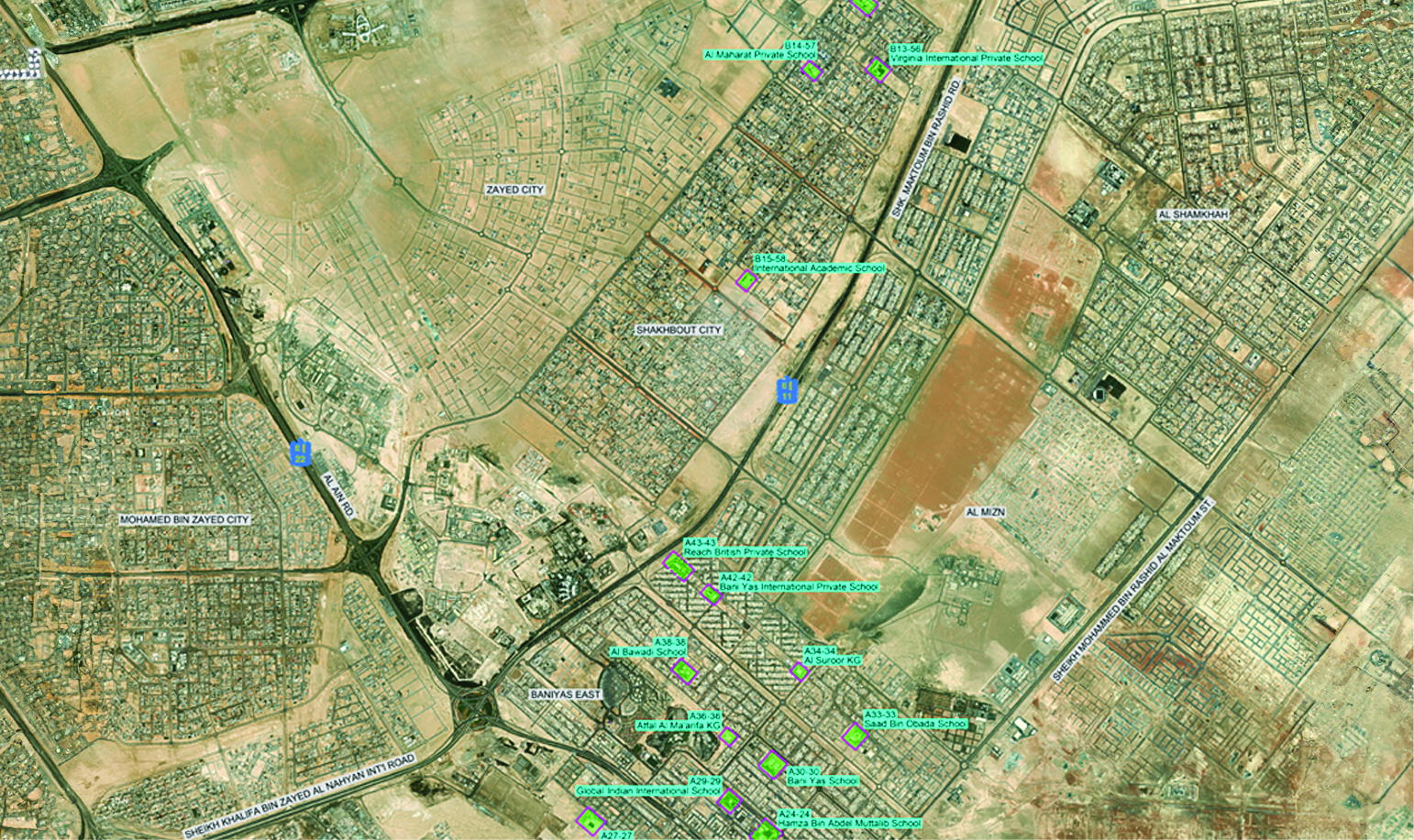Implementation of Traffic Improvement Around Schools in Abu Dhabi Emirate 